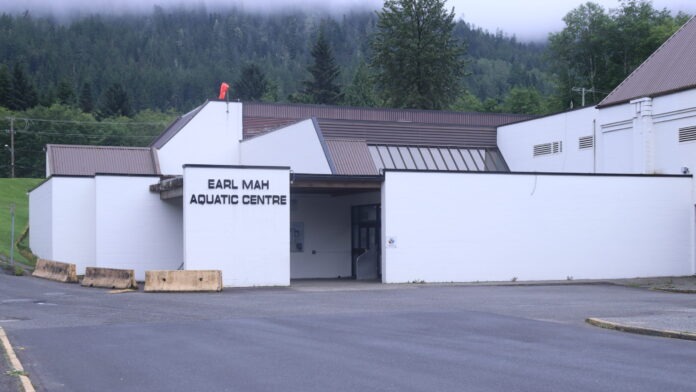Earl Mah Aquatic Centre entrance