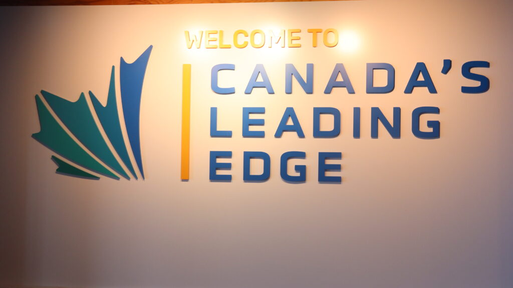 Port Authority signage at the port interpretive centre